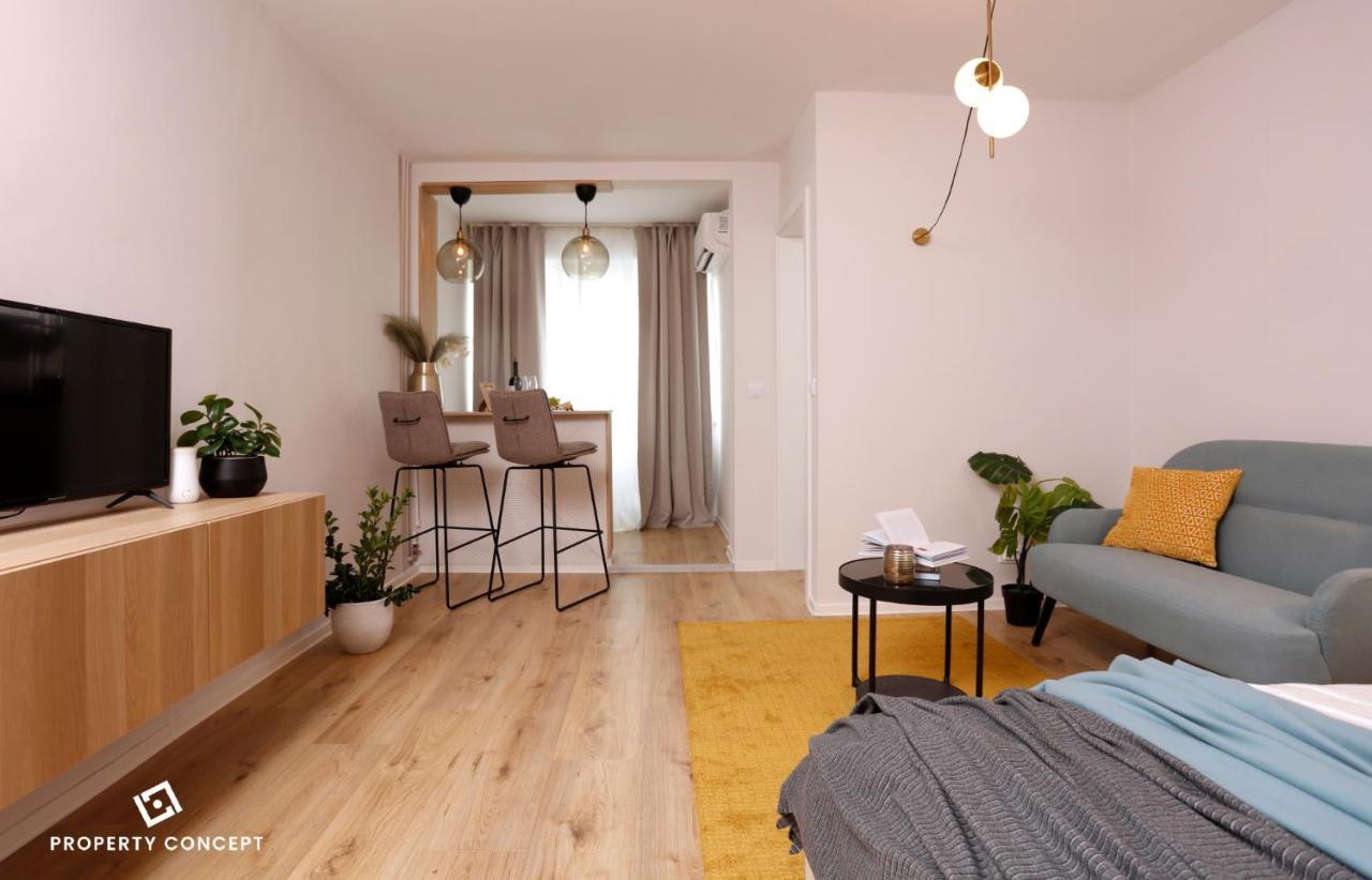 Brand New Lovely Studio Near Metro Station Bukares Bagian luar foto