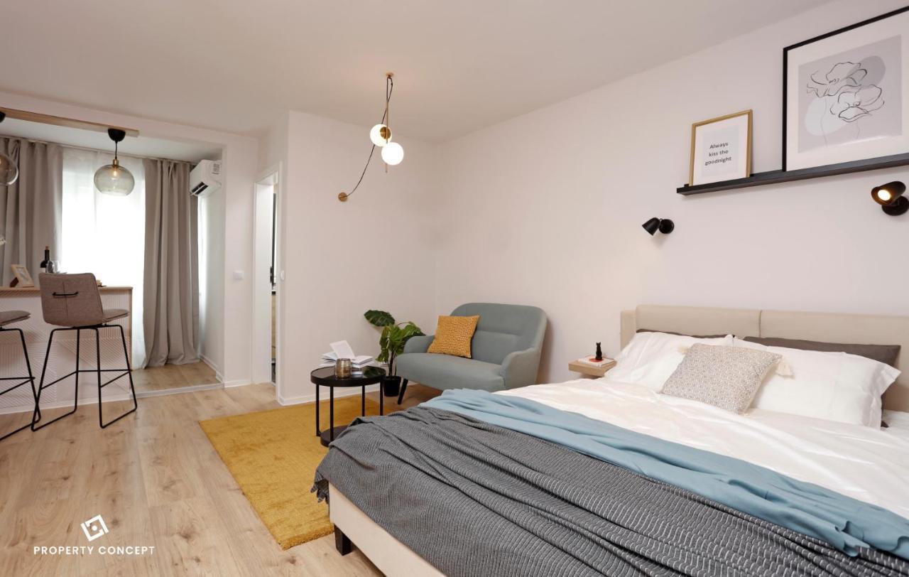 Brand New Lovely Studio Near Metro Station Bukares Bagian luar foto