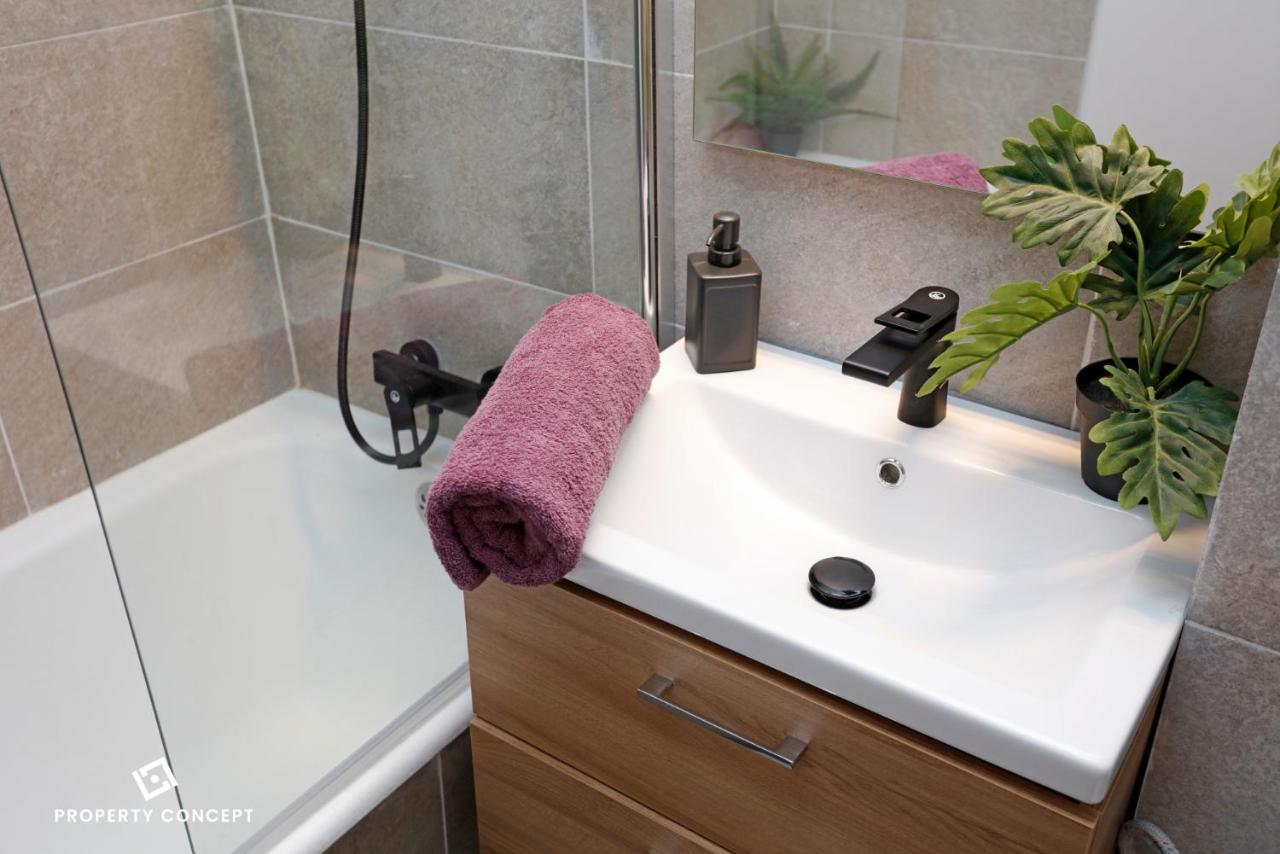 Brand New Lovely Studio Near Metro Station Bukares Bagian luar foto