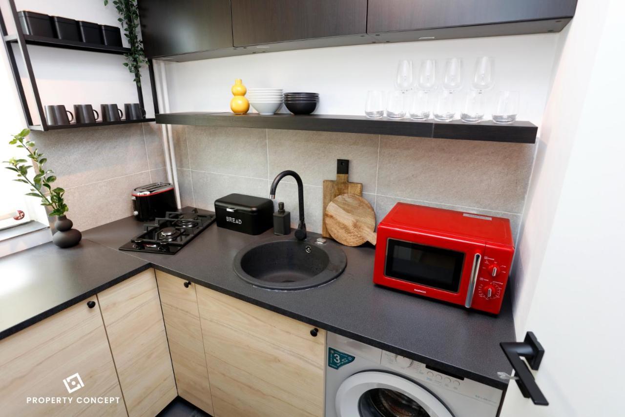 Brand New Lovely Studio Near Metro Station Bukares Bagian luar foto
